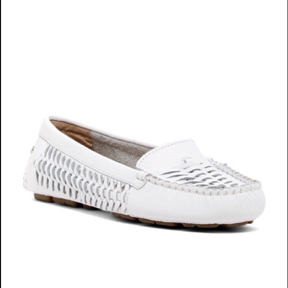 UGG Shoes - NWT UGG Clary White Moccasins